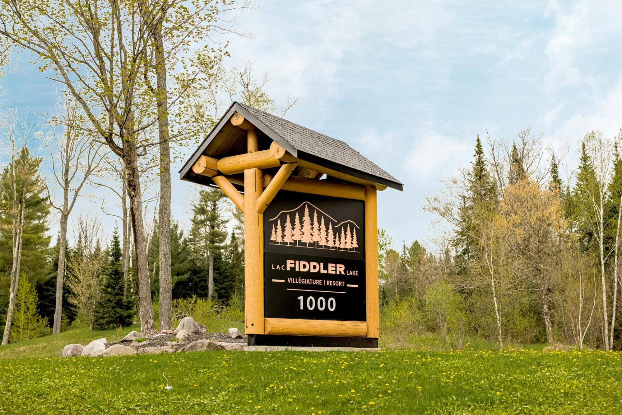 Fiddler Lake Resort Chalet 76 Deer Mille-Isles Eksteriør billede